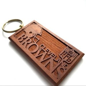 Vintage 1989 Cleveland Browns Keychain ornament